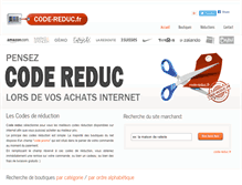 Tablet Screenshot of code-reduc.fr